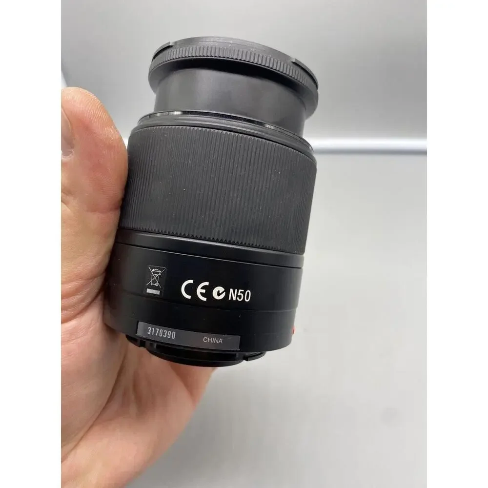 Sony Lens 55 F3.5-5.6/18-70 DT 3.5-5.6 Macro 0.38m/1.3ft Tested 3170390 N50